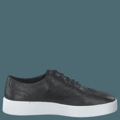 Clarks Hero Brogue Black Leather Svart Online