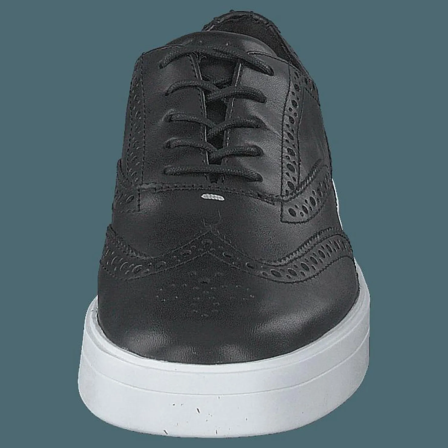 Clarks Hero Brogue Black Leather Svart Online