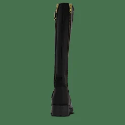 Johnny Bulls High Boot Double Zip Black / Shiny Gold Guld och Svart Best