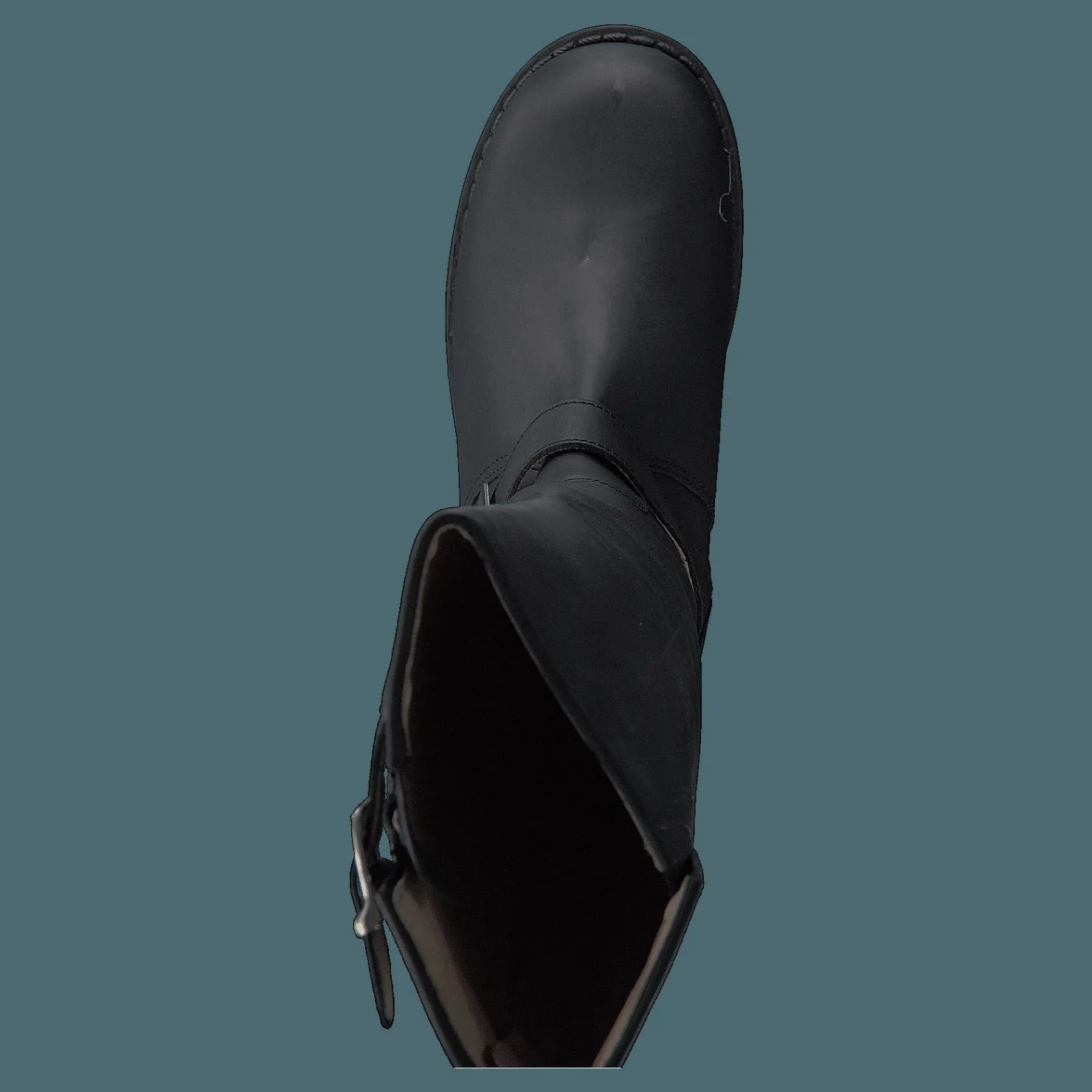 Johnny Bulls High Zip Back Black Shiny Silver Svart och Silver Clearance