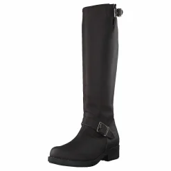 Johnny Bulls High Zip Back Brown Shiny Silver Svart, Brun, Grå och Silver New