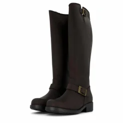 Johnny Bulls High Zip Back Brown/Gold Brun Outlet