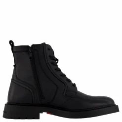 Tommy Hilfiger Hilfiger Comfort Lwt Lth Boot Black Svart Outlet