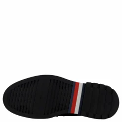 Tommy Hilfiger Hilfiger Comfort Lwt Lth Boot Black Svart Outlet