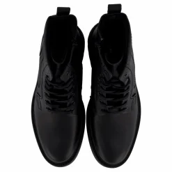 Tommy Hilfiger Hilfiger Comfort Lwt Lth Boot Black Svart Outlet