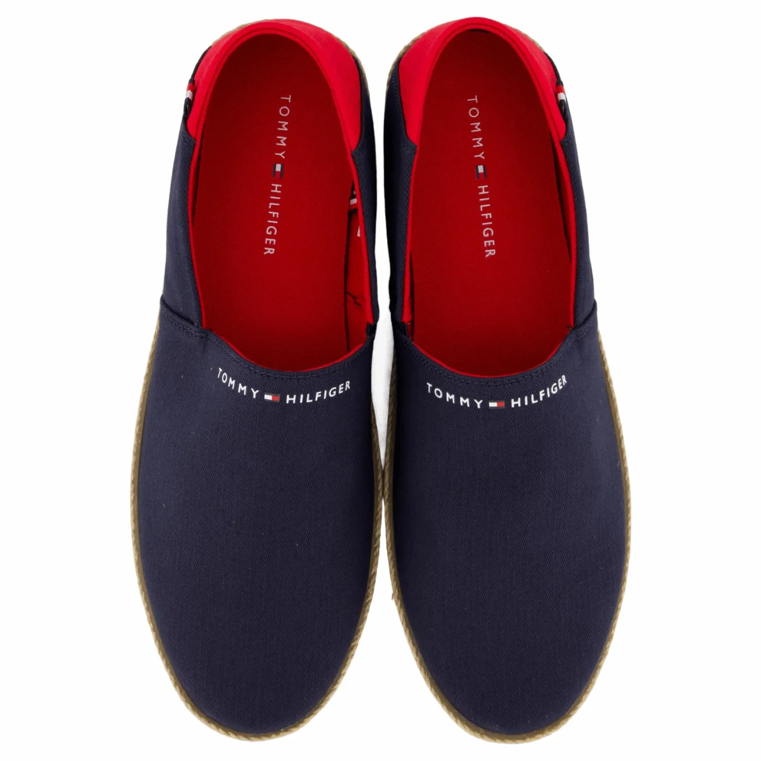 Tommy Hilfiger Hilfiger Espadrille Core Texti Blå New