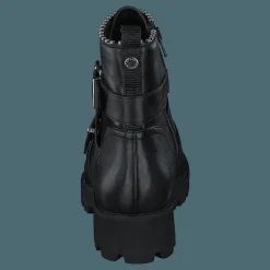 Steve Madden Hoofy Black Leather Svart Sale