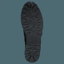 Steve Madden Hoofy Black Leather Svart Sale
