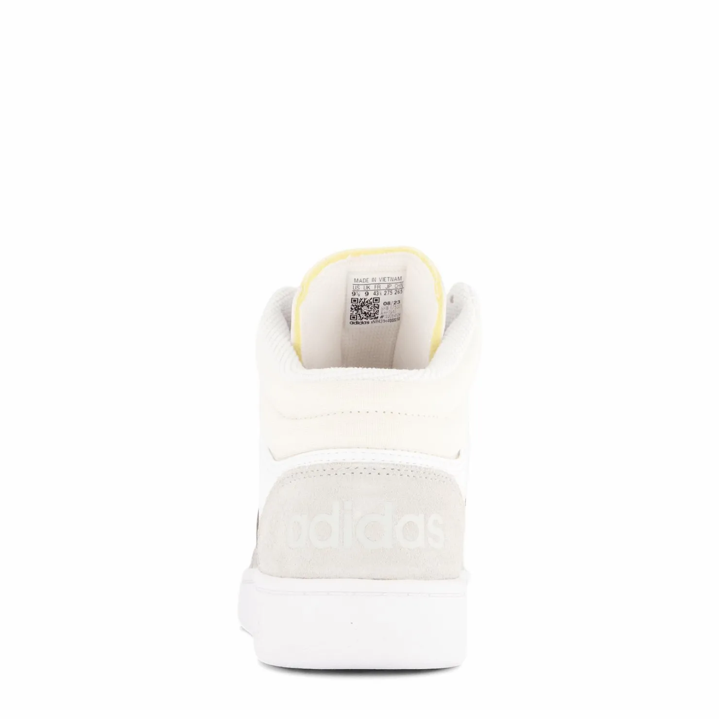 adidas Hoops 3.0 Mid Lifestyle Basketball Classic Vintage Shoes White Vit Sale