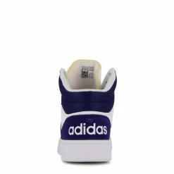 adidas Hoops 3 Mid Lifestyle Basketball Classic Vintage Shoes Cloud White / Dkblue / Dkblue Blå Hot