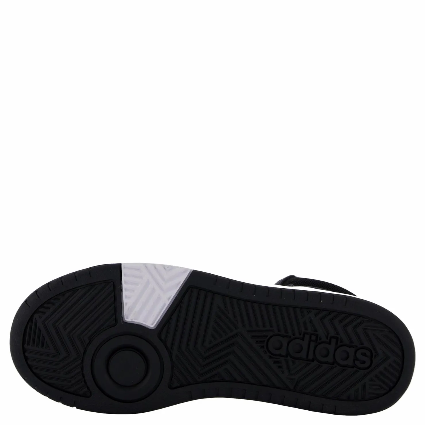 adidas Hoops Mid Shoes Core Black / Cloud White / Grey Six Svart Discount