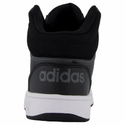 adidas Hoops Mid Shoes Core Black / Cloud White / Grey Six Svart Discount