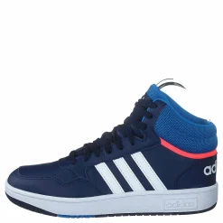 adidas Hoops Mid Shoes Dark Blue / Blue Rush / Turbo Blå Clearance