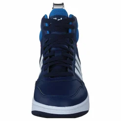 adidas Hoops Mid Shoes Dark Blue / Blue Rush / Turbo Blå Clearance