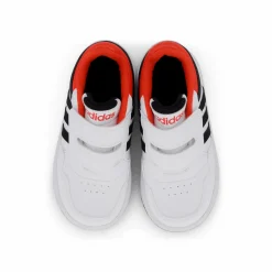 adidas Hoops Shoes Cloud White / Core Black / Bright Red Vit Best