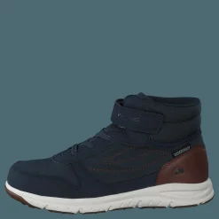 Viking Hovet Mid WP Navy/Cognac Blå Sale