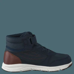Viking Hovet Mid WP Navy/Cognac Blå Sale