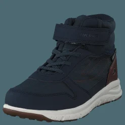 Viking Hovet Mid WP Navy/Cognac Blå Sale