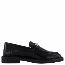 Steve Madden Huddles Black Leather Svart Outlet