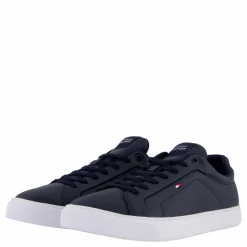 Tommy Hilfiger Icon Court Lth Flag Ess Blue Blå Discount
