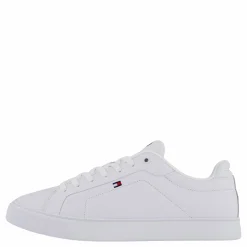 Tommy Hilfiger Icon Court Lth Flag Ess White Vit Outlet
