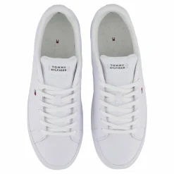Tommy Hilfiger Icon Court Lth Flag Ess White Vit Outlet