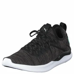 Puma Ignite Flash Evoknit Sr Wn's Black-charcoal Gray-aqua Svart Hot