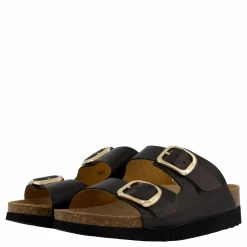 Scholl Ilary 2 Straps Black Svart Hot