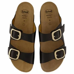Scholl Ilary 2 Straps Black Svart Hot