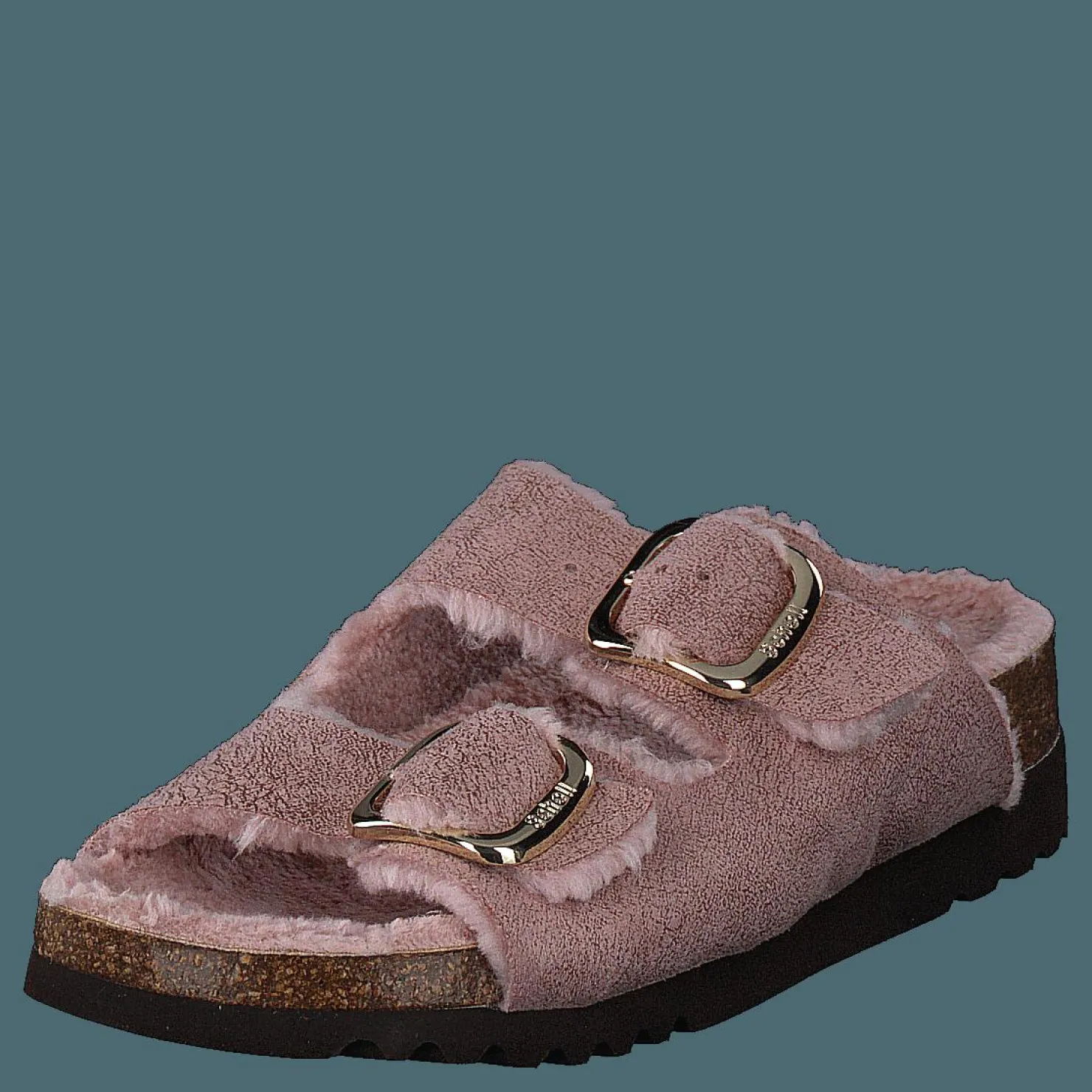 Scholl Ilary Fluffy Pink Röd och Brun Discount