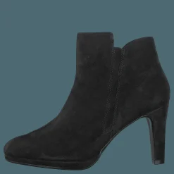 Caprice Isabella Black Suede Svart Clearance