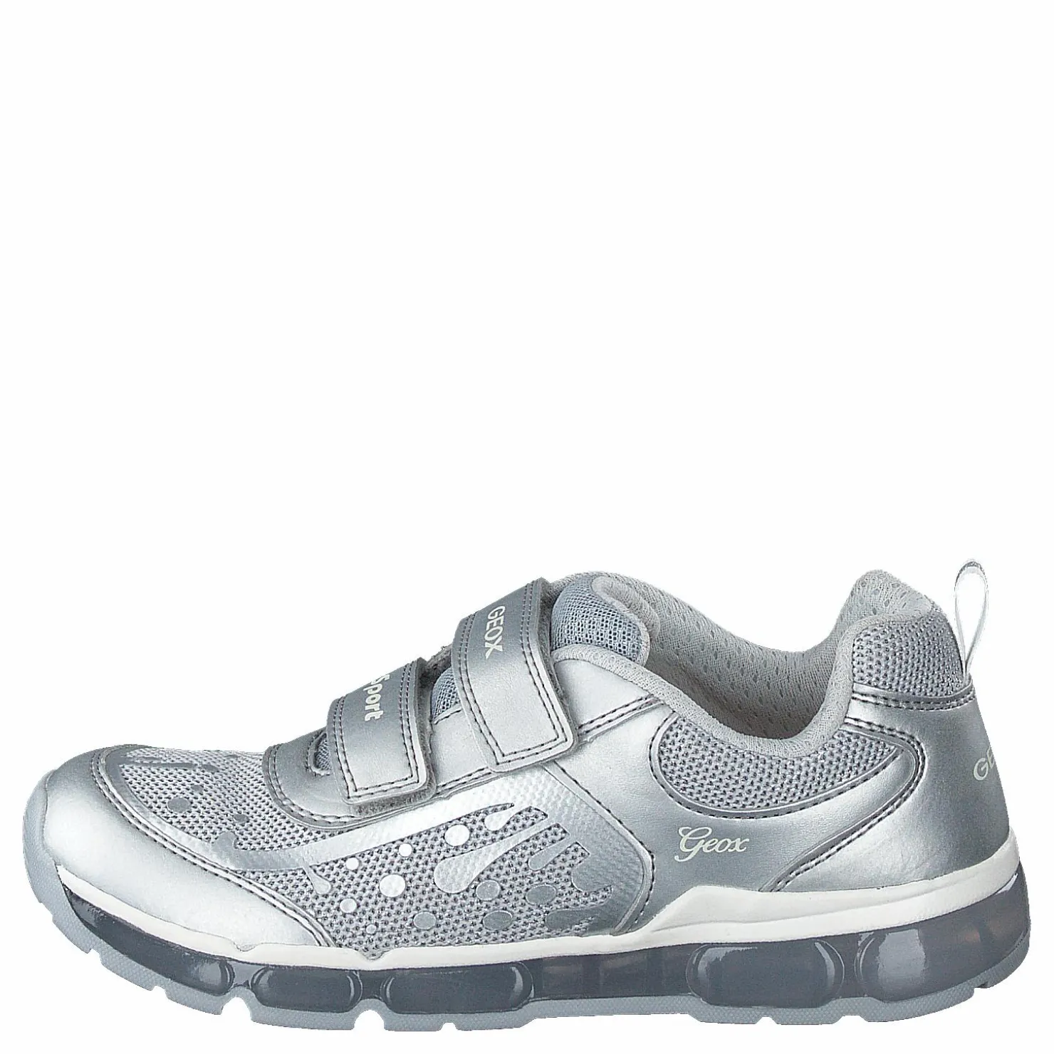 Geox J Android Girl Silver Silver och Grå New