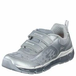 Geox J Android Girl Silver Silver och Grå New