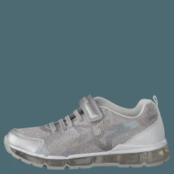 Geox J Android Silver/white Silver och Grå New