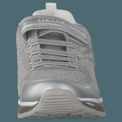 Geox J Android Silver/white Silver och Grå New