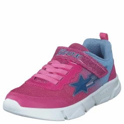 Geox J Aril Girl Fuchsia/sky Blå och Rosa Sale