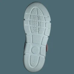 Geox J Aril Girl White/multicolor Blå Online