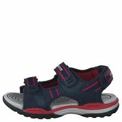 Geox J Borealis Boy Navy/red Blå Discount