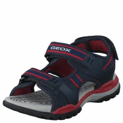 Geox J Borealis Boy Navy/red Blå Discount