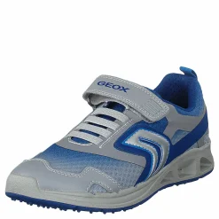 Geox J Dakin Boy Grey/royal Blå Online