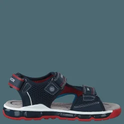 Geox J Sandal Android Boy Navy/red Blå Hot