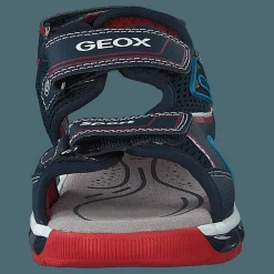 Geox J Sandal Android Boy Navy/red Blå Hot