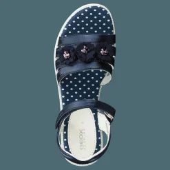 Geox J Sandal Karly Girl Navy Blå
