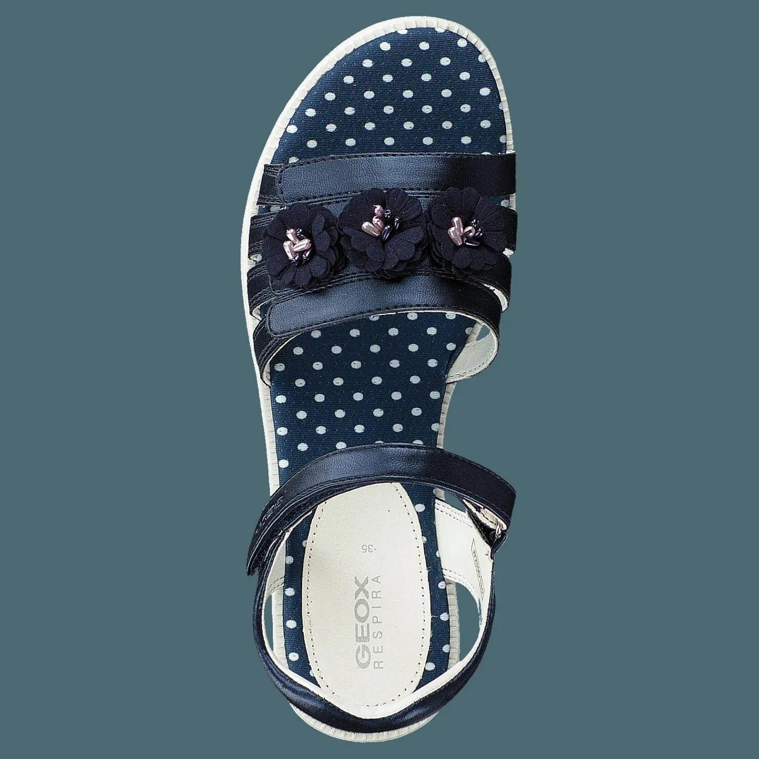 Geox J Sandal Karly Girl Navy Blå