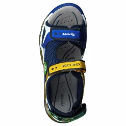 Geox J S.android B Royal/yellow Blå Outlet