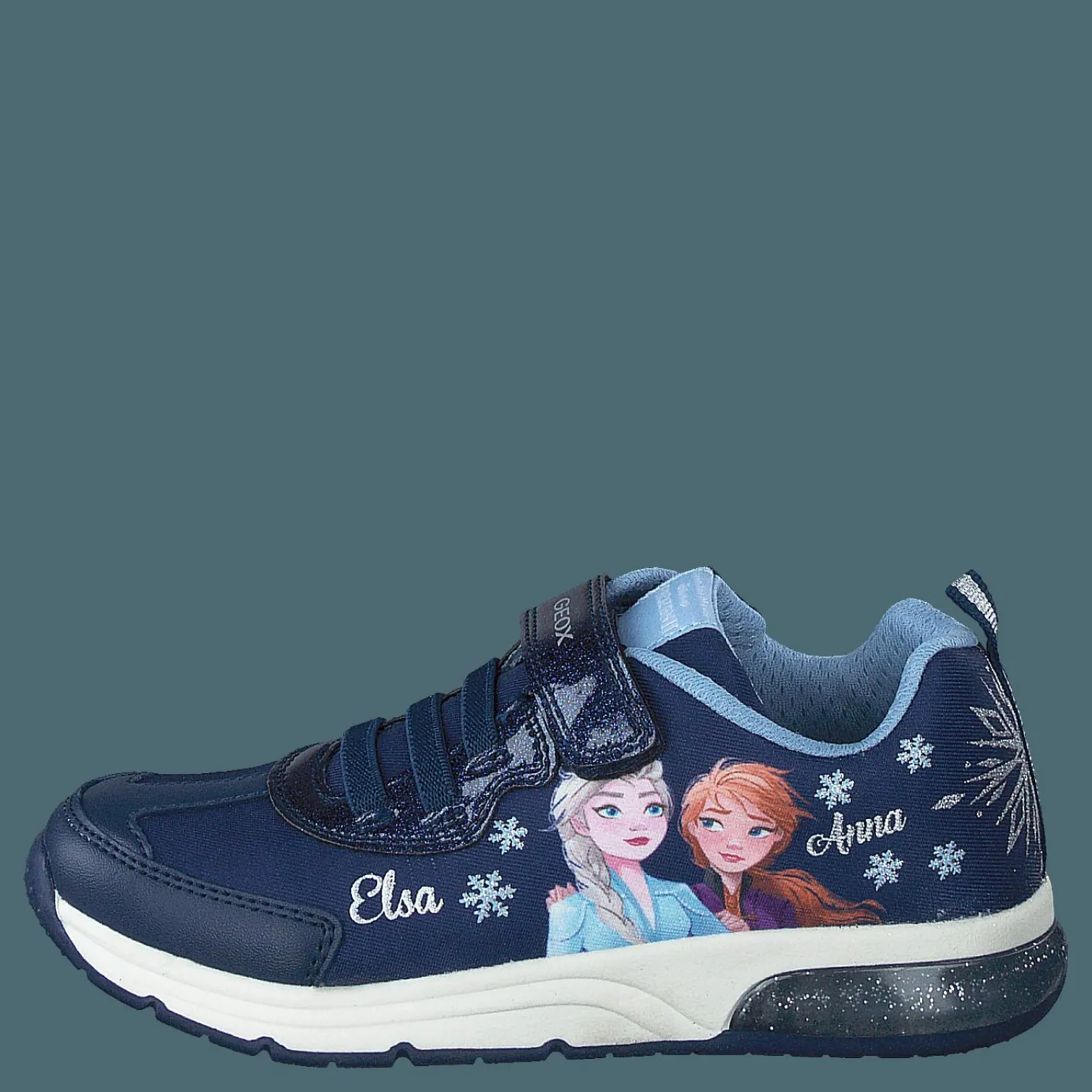Geox J Spaceclub Girl Navy/sky Blå Discount