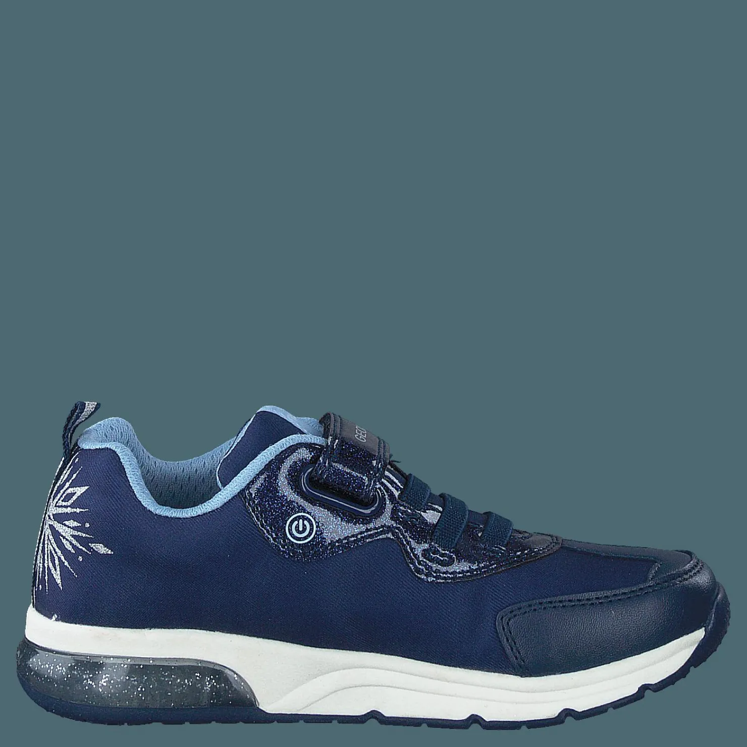 Geox J Spaceclub Girl Navy/sky Blå Discount
