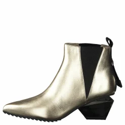 United Nude Jacky Tek Bootie Mid Gold Guld och Beige Best
