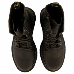 Dr Martens Jadon Charcoal Grey Burnished Waxy P Brun