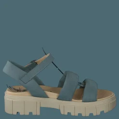Fly London Jela864fly Pale Blue Brun, Beige och Turkos Clearance